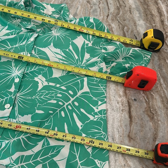 90's Plus Size Fern Top - Picture 5 of 6